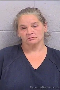 Mugshot of Georgia Lea Stewart booked in San Juan County, New Mexico on October 16, 2026