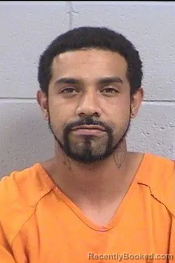 Mugshot of Tyrell Desdiro Garcia booked in San Juan County, New Mexico on April 20, 2026