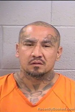 Mugshot of Derrick Raymas Ameelyenah booked in San Juan County, New Mexico on August 6, 2026