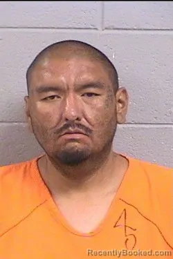 Mugshot of Alexander Sonny Cowboy booked in San Juan County, New Mexico on October 20, 2026