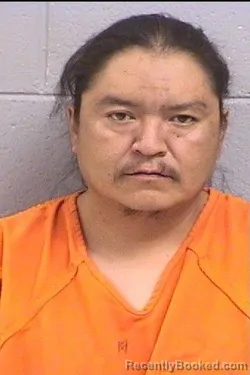 Mugshot of Justin Paul Begay booked in San Juan County, New Mexico on June 17, 2026