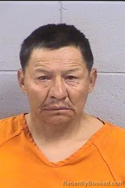 Mugshot of Terrall Nez