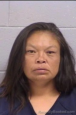 Mugshot of Piedras Janice Johnson booked in San Juan County, New Mexico on August 5, 2026