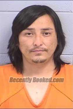 Booking photo from San Juan County, New Mexico