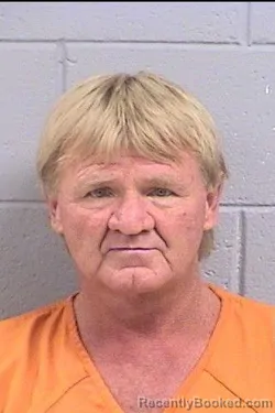Mugshot of Wayne Douglas Merrell booked in San Juan County, New Mexico on July 14, 2026