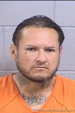 Mugshot of Ryan Cole Martinez booked in San Juan County, New Mexico on August 14, 2026