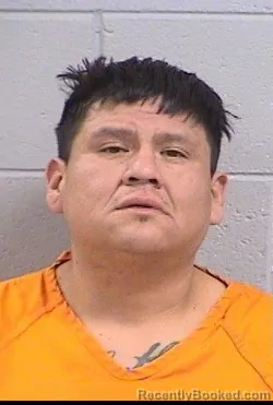 Mugshot of Randall Deshna Yazzie booked in San Juan County, New Mexico on August 20, 2026
