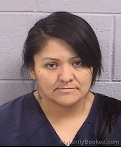 Mugshot of Charis Jeran Yazzie booked in San Juan County, New Mexico on August 25, 2026