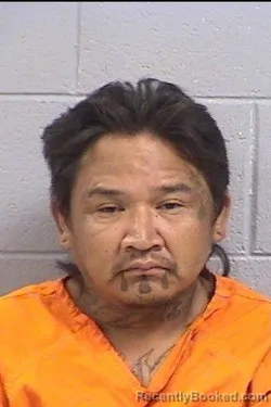 Mugshot of Harvey Tso Junior Yazzie booked in San Juan County, New Mexico on August 23, 2026