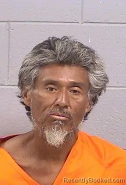 Mugshot of Lathan Samual Benally booked in San Juan County, New Mexico on July 6, 2026