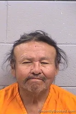 Mugshot of Clayton Ricer Simpson booked in San Juan County, New Mexico on May 8, 2026