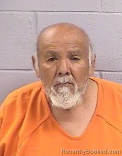 Mugshot of Jerry Lewis Martinez booked in San Juan County, New Mexico on April 21, 2026