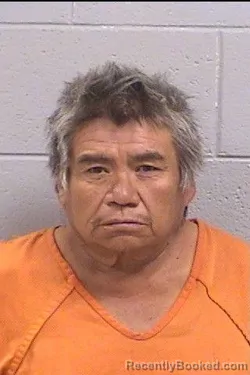 Mugshot of Mack Dan Begay booked in San Juan County, New Mexico on August 10, 2026