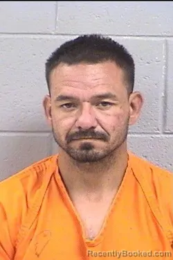 Mugshot of Manuel Valentine Montoya booked in San Juan County, New Mexico on May 11, 2026