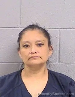 Mugshot of Melanie April Harrison booked in San Juan County, New Mexico on July 3, 2026