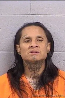 Mugshot of Derrick Kay Hanova booked in San Juan County, New Mexico on May 13, 2026