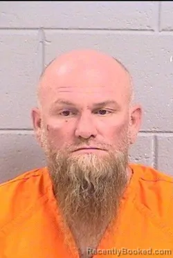 Mugshot of William Shane Griffith booked in San Juan County, New Mexico on August 4, 2026