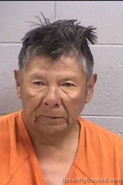 Mugshot of Larry Smith booked in San Juan County, New Mexico on July 28, 2026