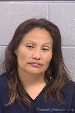 Mugshot of Stacey Mae Yazzie booked in San Juan County, New Mexico on August 15, 2026