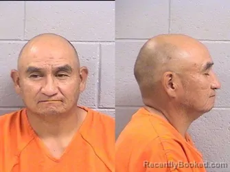 Mugshot of Sheldon Rolando Russell booked in San Juan County, New Mexico on August 19, 2026