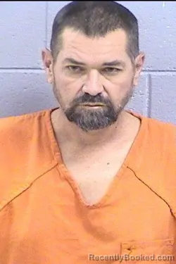 Mugshot of Michael Randall James booked in San Juan County, New Mexico on October 12, 2026