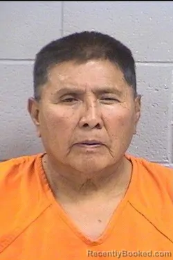 Mugshot of Leslie Begaye booked in San Juan County, New Mexico on August 20, 2026