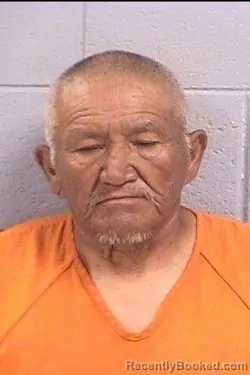 Mugshot of Emerson Tso Yazzie booked in San Juan County, New Mexico on August 11, 2026