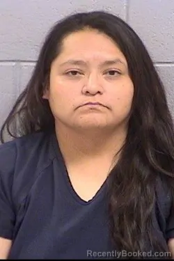 Mugshot of Calandra Candace Henderson booked in San Juan County, New Mexico on October 6, 2026