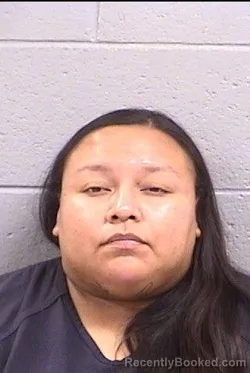 Mugshot of Ericka Mistell Clah booked in San Juan County, New Mexico on August 17, 2026