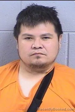 Mugshot of Derek Carl Toledo booked in San Juan County, New Mexico on April 21, 2026