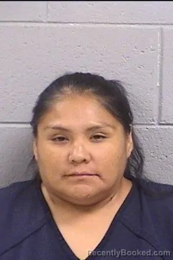 Mugshot of Kendra Kay Frazier booked in San Juan County, New Mexico on August 17, 2026