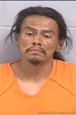 Mugshot of Rex Daniel Commanche booked in San Juan County, New Mexico on July 8, 2026