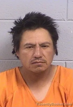 Mugshot of Dabert Wayne Comanche booked in San Juan County, New Mexico on April 27, 2026