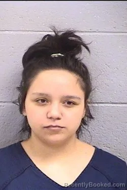 Mugshot of Morelia Marie Lozano booked in San Juan County, New Mexico on April 28, 2026