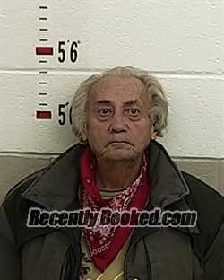 Booking photo from San Miguel County, New Mexico
