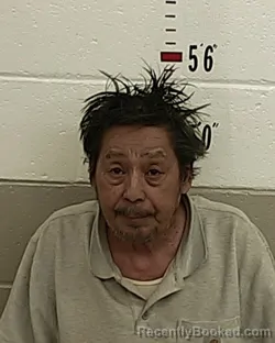 Booking photo from San Miguel County, New Mexico