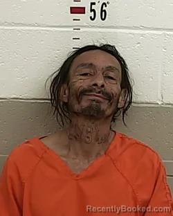 Booking photo from San Miguel County, New Mexico