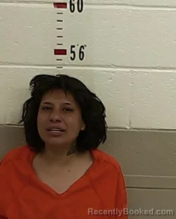 Mugshot of JENEVAH ZAMORA booked in San Miguel County, New Mexico on April 8, 2026