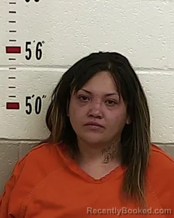 Mugshot of SAMANTHA QUINTANA booked in San Miguel County, New Mexico on April 19, 2026