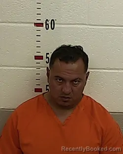 Mugshot of JOHNNY RAY GARCIA booked in San Miguel County, New Mexico on May 13, 2026