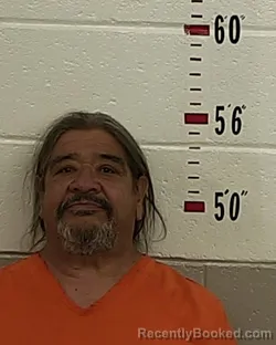 Mugshot of GILBERT LEYBA booked in San Miguel County, New Mexico on May 24, 2026