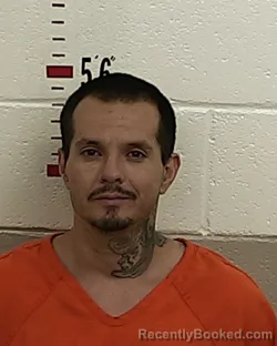 Mugshot of GEORGE A SENA booked in San Miguel County, New Mexico on May 26, 2026
