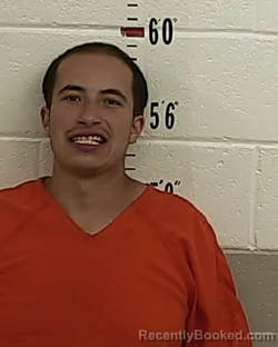 Mugshot of NATHANIEL THEODORE ROMERO booked in San Miguel County, New Mexico on July 7, 2026