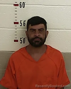 Mugshot of WAYNE R PERALTA booked in San Miguel County, New Mexico on July 17, 2026