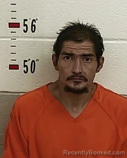 Mugshot of MICHAEL DOMINGUEZ booked in San Miguel County, New Mexico on July 19, 2026