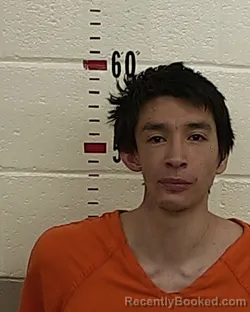 Mugshot of NATHANIEL WANBLI YOUNG DOG VILLAFUERTE booked in San Miguel County, New Mexico on July 24, 2026