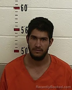 Mugshot of JESUS CAZARES booked in San Miguel County, New Mexico on July 25, 2026