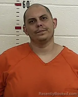 Mugshot of CHRISTOPHER JAMES GARCIA booked in San Miguel County, New Mexico on July 26, 2026