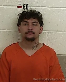 Mugshot of Donovane Jason Romero booked in San Miguel County, New Mexico on August 18, 2026