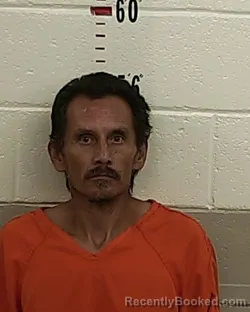 Mugshot of Demetrios Padilla booked in San Miguel County, New Mexico on August 19, 2026